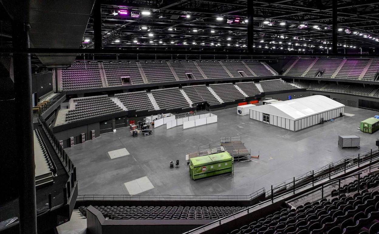 Escenario del Rotterdam Ahoy, donde se celebrará el certamen. 