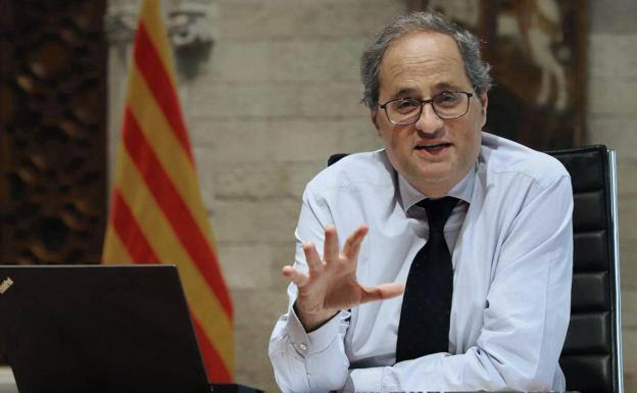 El presidente del Govern, Quim Torra. 