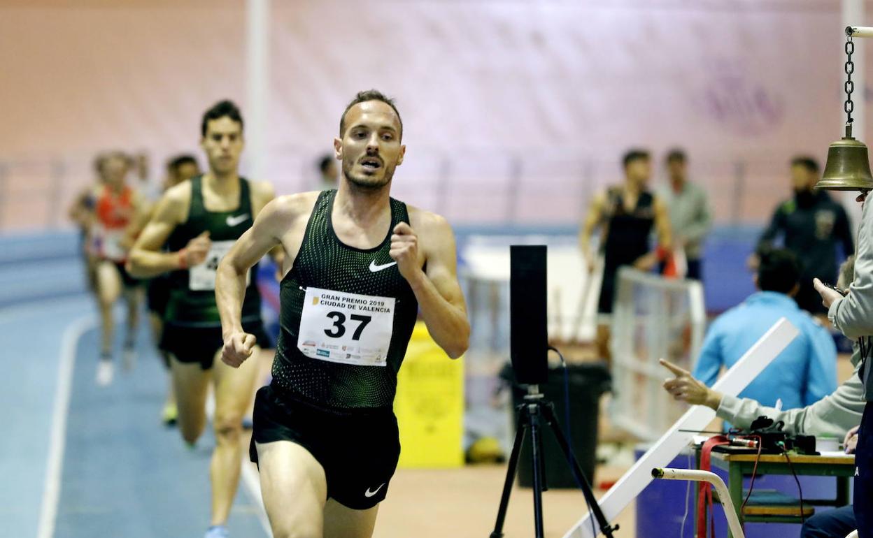 Toni Abadía, en el Luis Puig de Valencia.