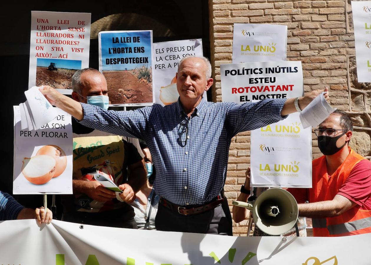 Fotos: Protesta de los agricultores en Valencia