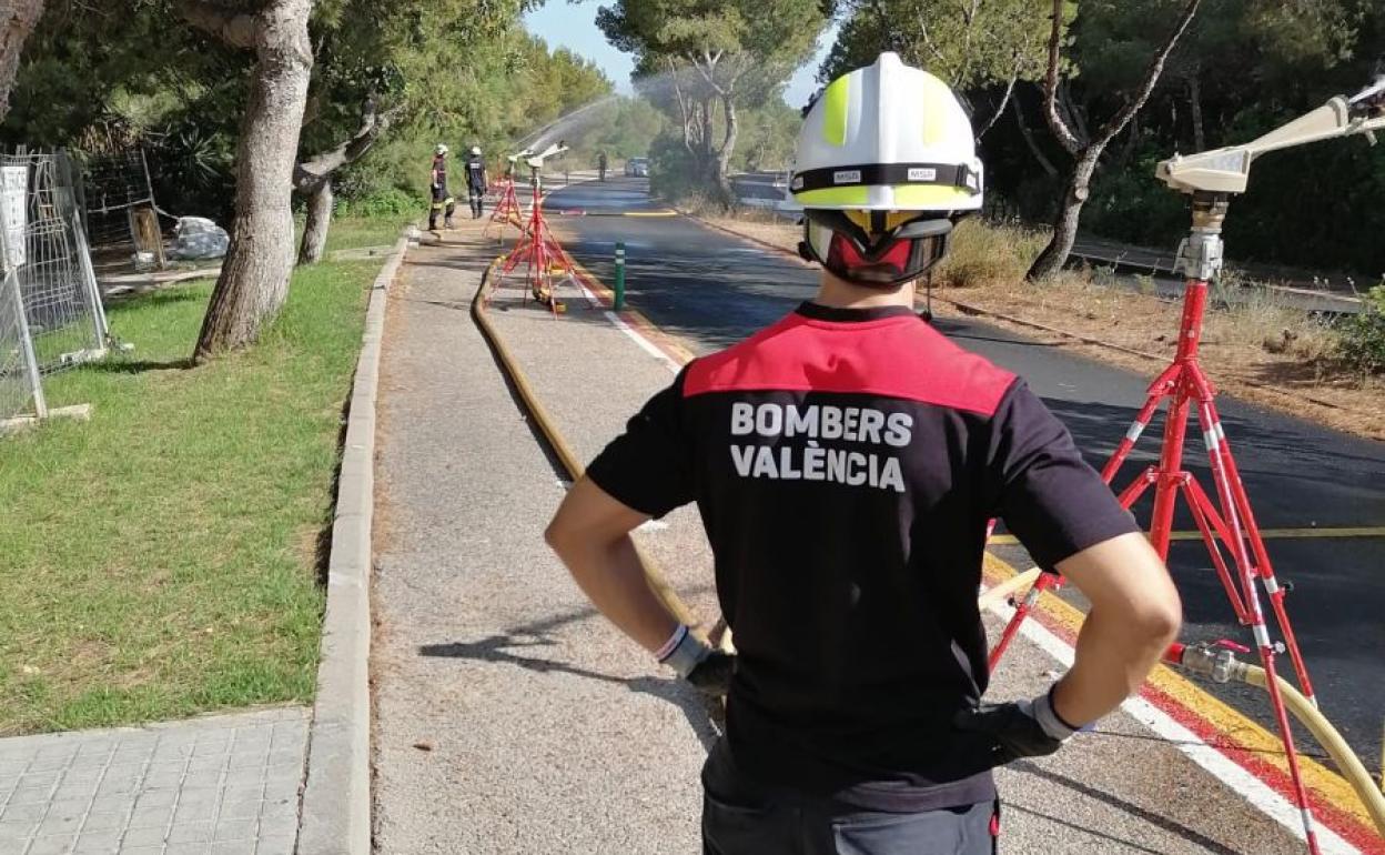 Nuevos trajes para los Bomberos de Valencia.