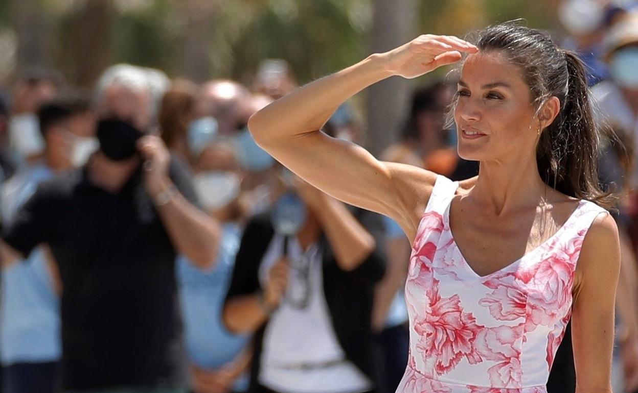 La reina Letizia en Benidorm.