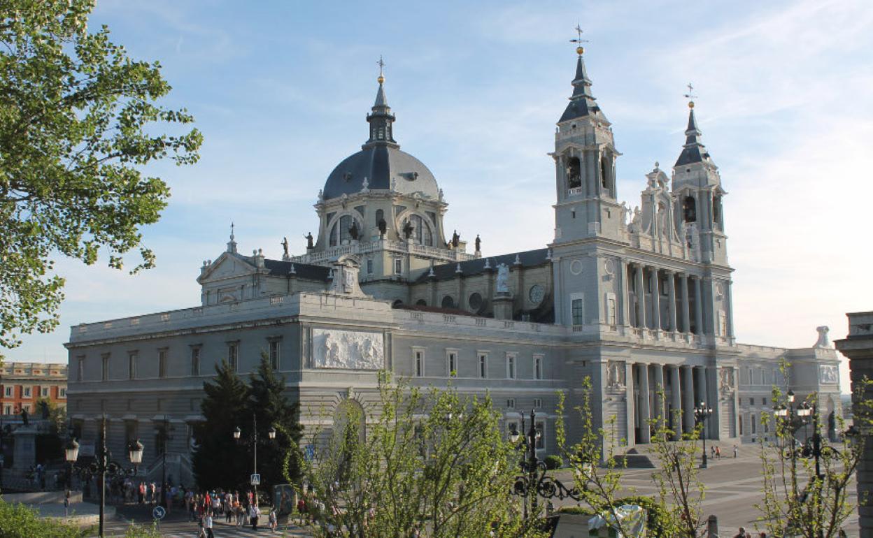 Catedral de La Almudena, en Madrid.