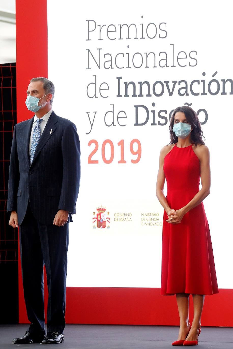 Don Felipe y Doña Letizia entregan en el Museo de las Ciencias los Premios Nacionales de Diseño al presidente de Iberdrola, Ignacio Galán, a Porcelanosa, a la empresa Point y a la diseñadora Marisa Gallén