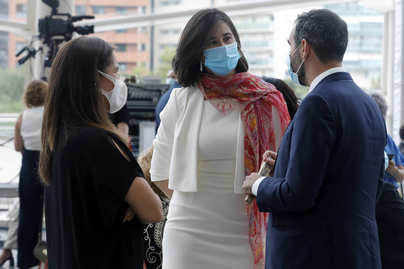 Don Felipe y Doña Letizia entregan en el Museo de las Ciencias los Premios Nacionales de Diseño al presidente de Iberdrola, Ignacio Galán, a Porcelanosa, a la empresa Point y a la diseñadora Marisa Gallén