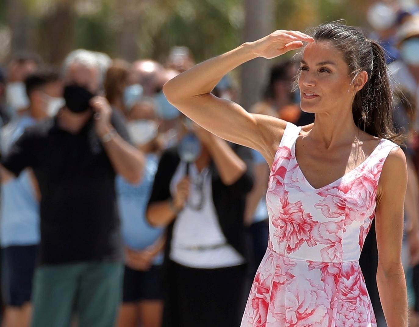 Los reyes Felipe VI y Letizia visitan Benidorm