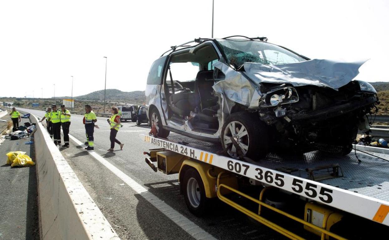 Accidente en El Campello.