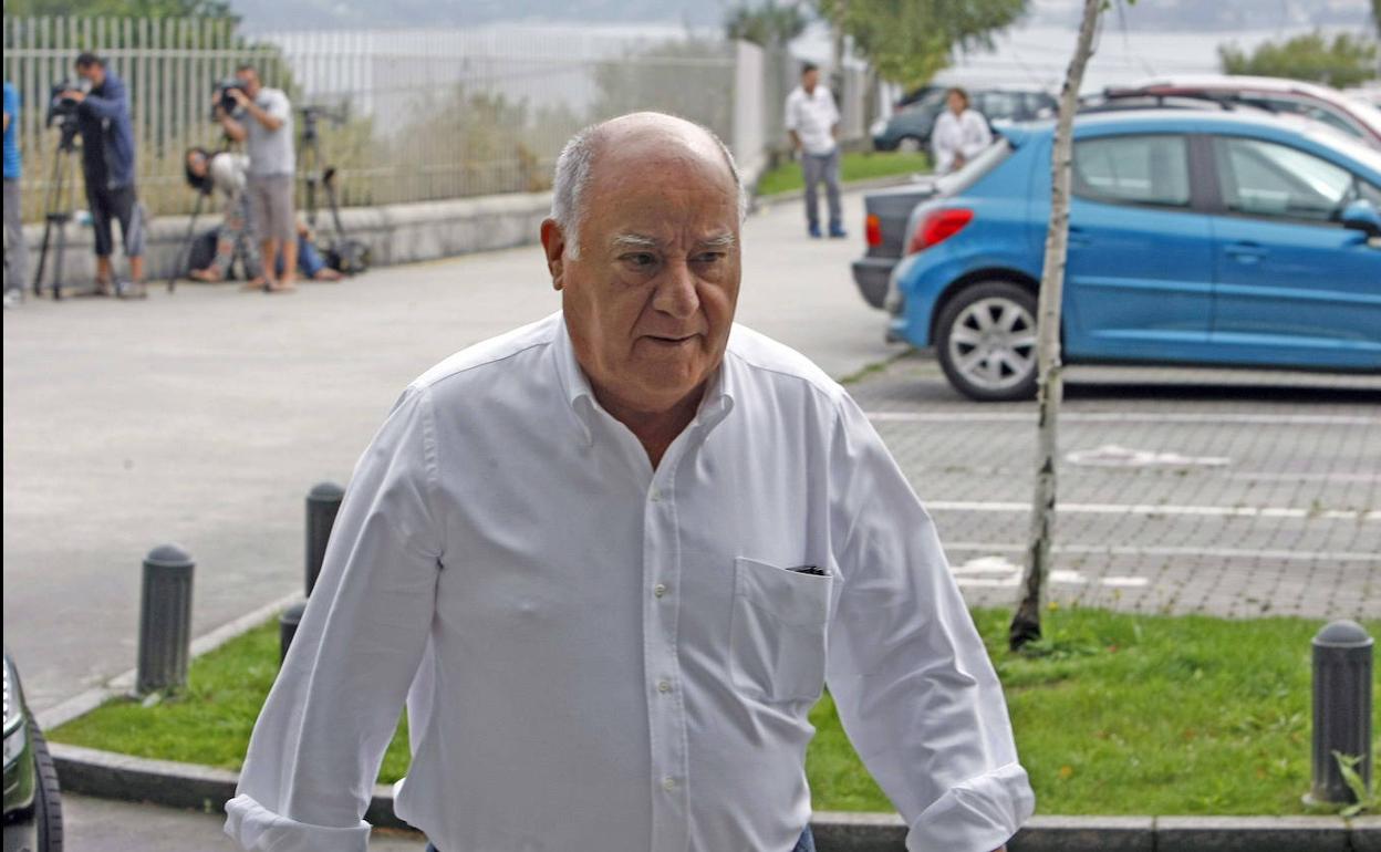 El fundador de Inditex, Amancio Ortega.