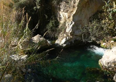 Imagen secundaria 1 - Distintas perspectivas de una visita a las Fuentes del Algar. 