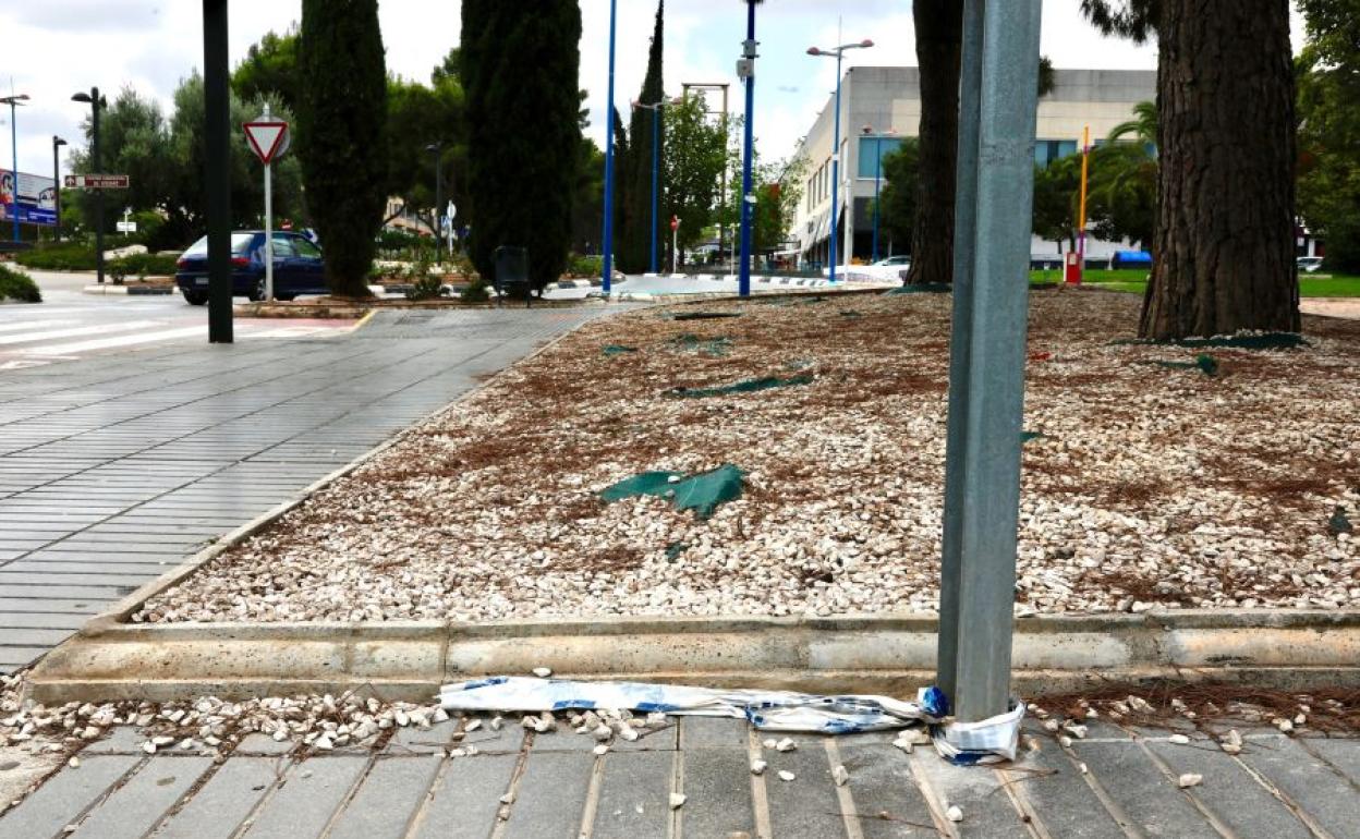 Lugar en el que ha sido asesinado el joven de 32 años en Torrent.