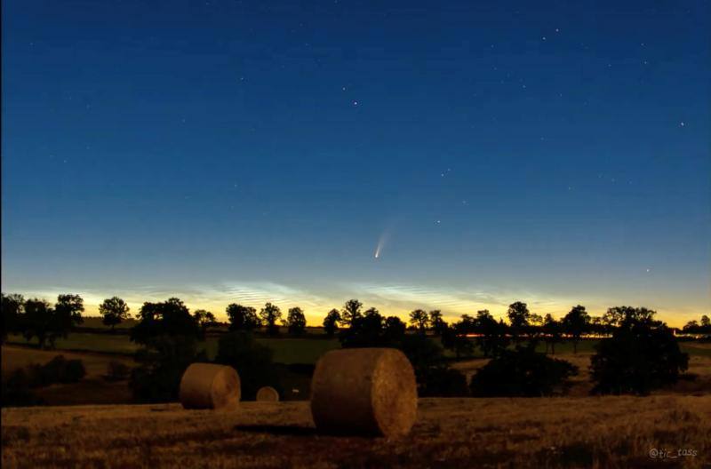 Fotos: Fotos del paso del cometa Neowise, que se puede ver a simple vista