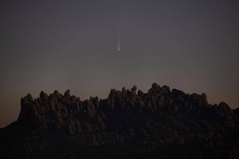 Fotos: Fotos del paso del cometa Neowise, que se puede ver a simple vista