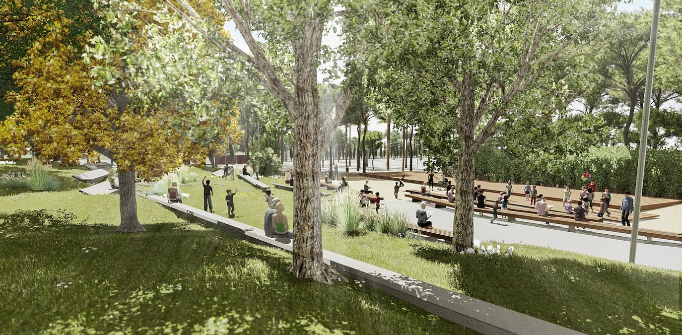 Así será la fase 1 de la remodelación del parque del Oeste de Valencia