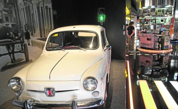 Del Seat 600 al autobús o a una 'valenbisi', la muestra recorre las distintas formas de transporte. 