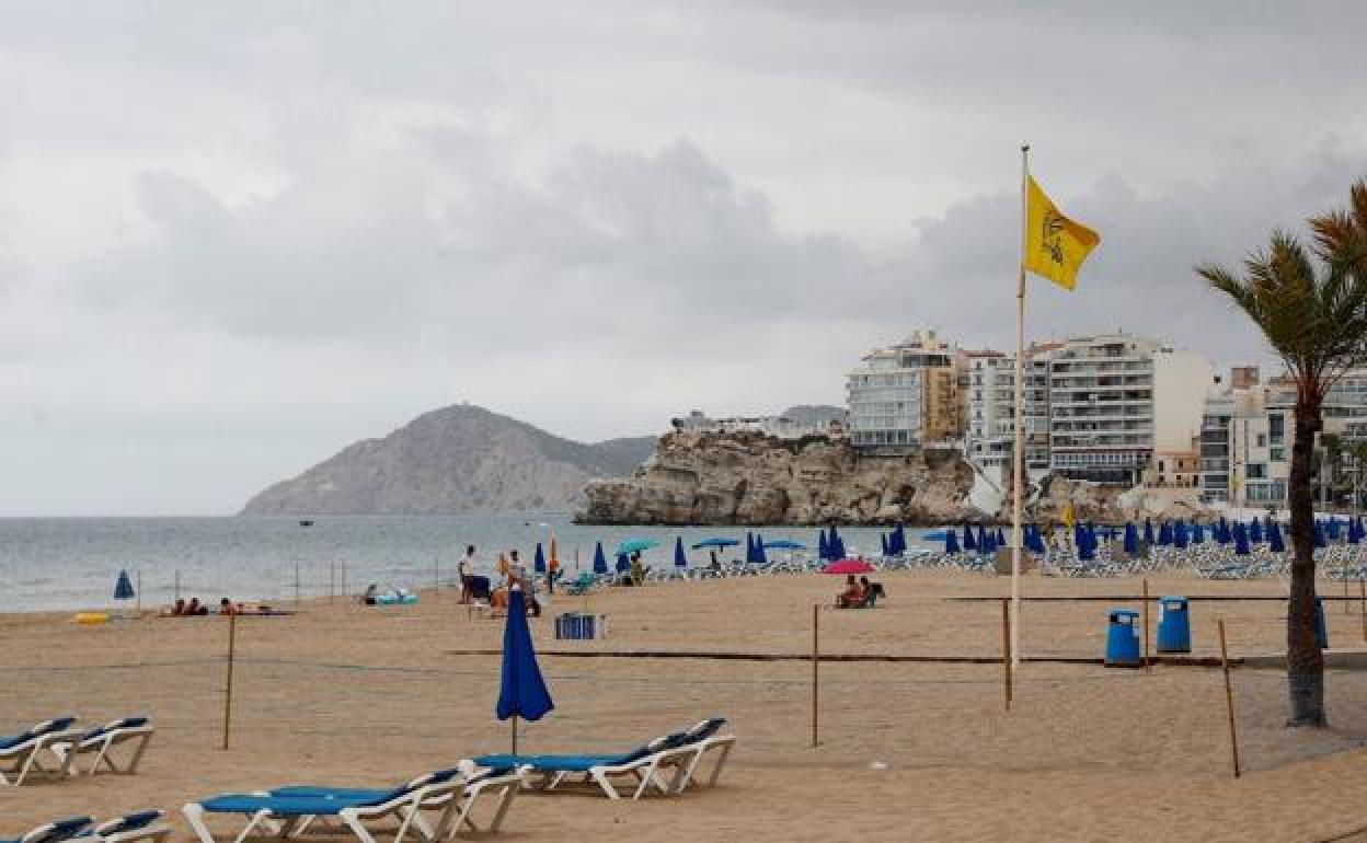 Playa de Benidorm. 