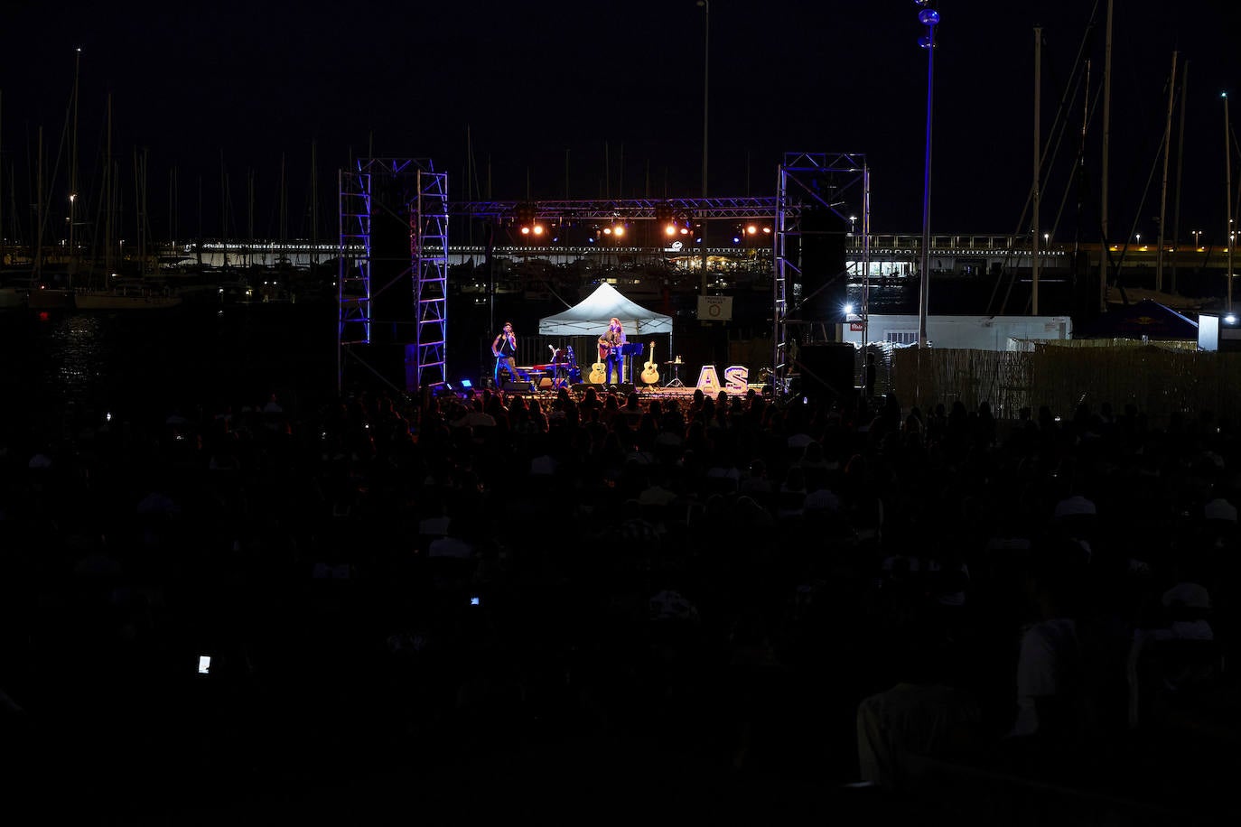 Fotos: Primer concierto en la Marina tras el estado de alarma