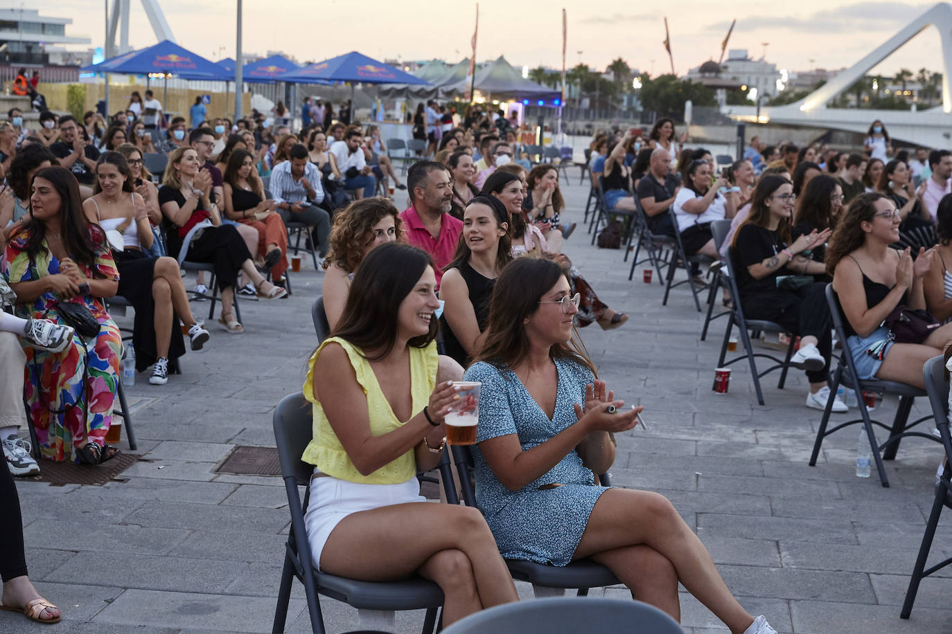 Fotos: Primer concierto en la Marina tras el estado de alarma