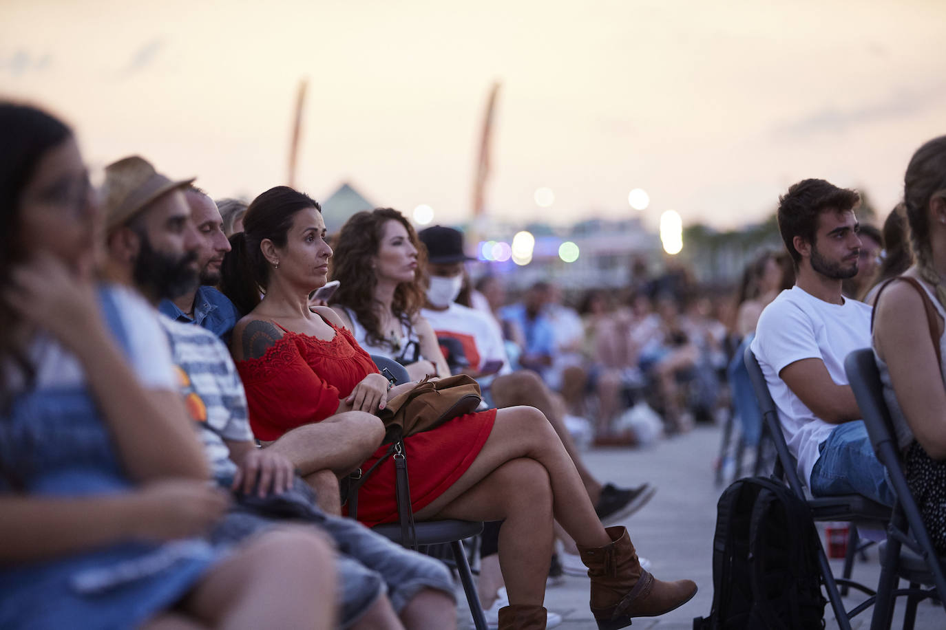 Fotos: Primer concierto en la Marina tras el estado de alarma