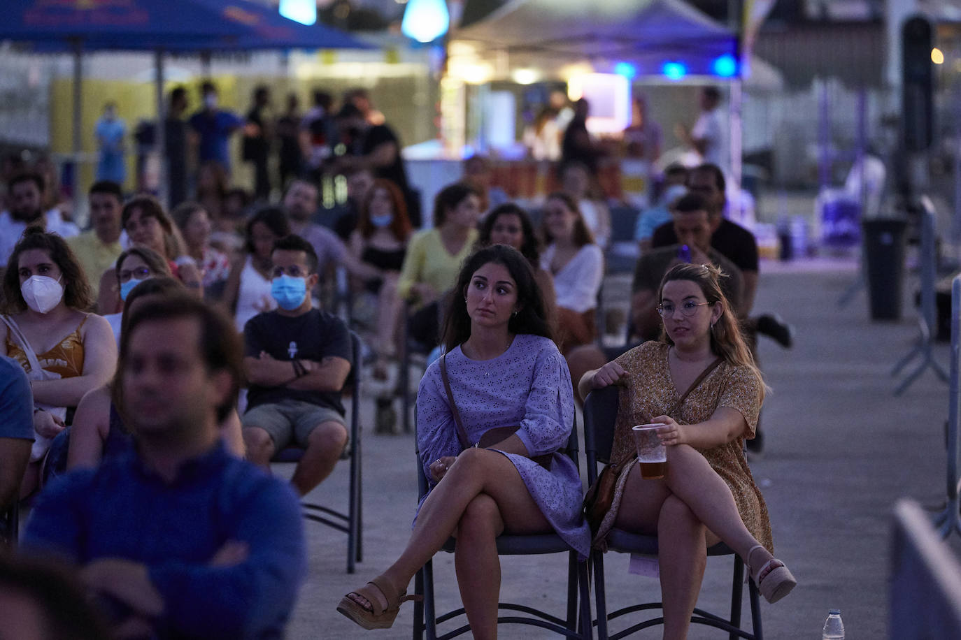 Fotos: Primer concierto en la Marina tras el estado de alarma