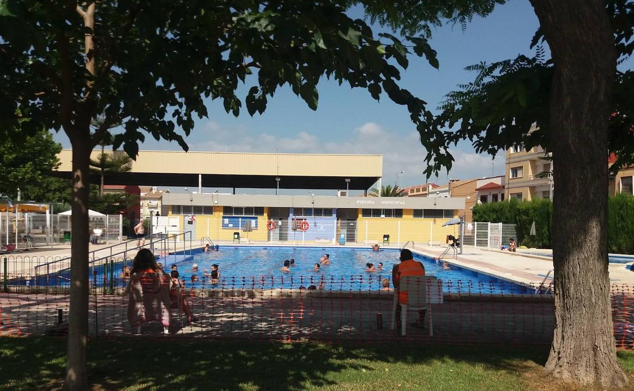 Las instalaciones de la piscina municipal. 