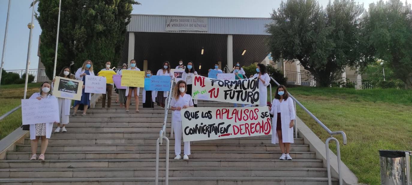 Huelga de MIR en los hospitales valencianos