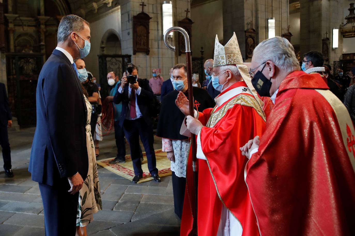 Fotos: Los Reyes celebran el Santiago la festividad del patrón de España