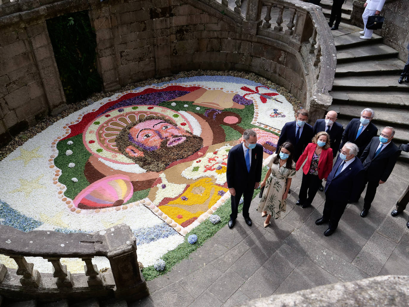 Fotos: Los Reyes celebran el Santiago la festividad del patrón de España