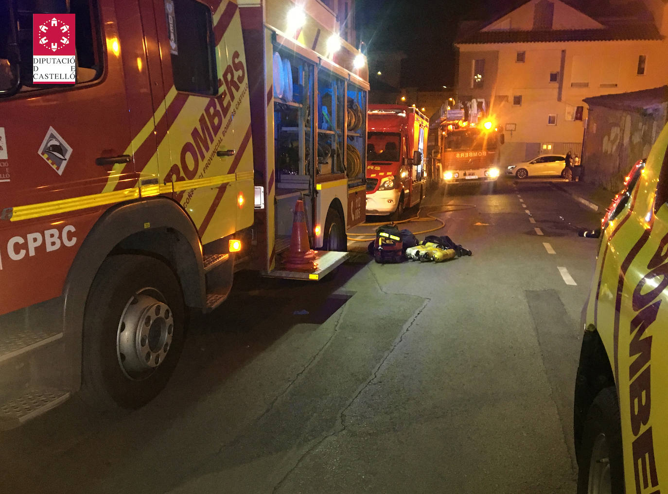 Fotos: Fallece una mujer en el incendio de una vivienda en Segorbe