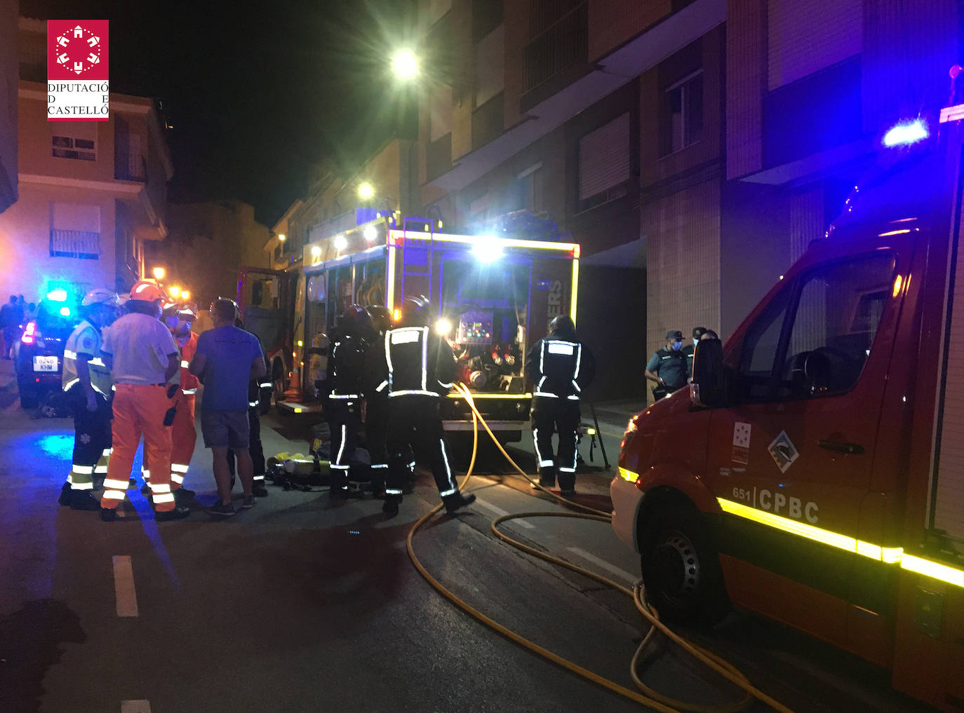 Fotos: Fallece una mujer en el incendio de una vivienda en Segorbe