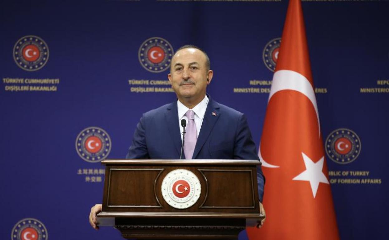 El ministro de Relaciones Exteriores de Turquía, Mevlut Cavusoglu