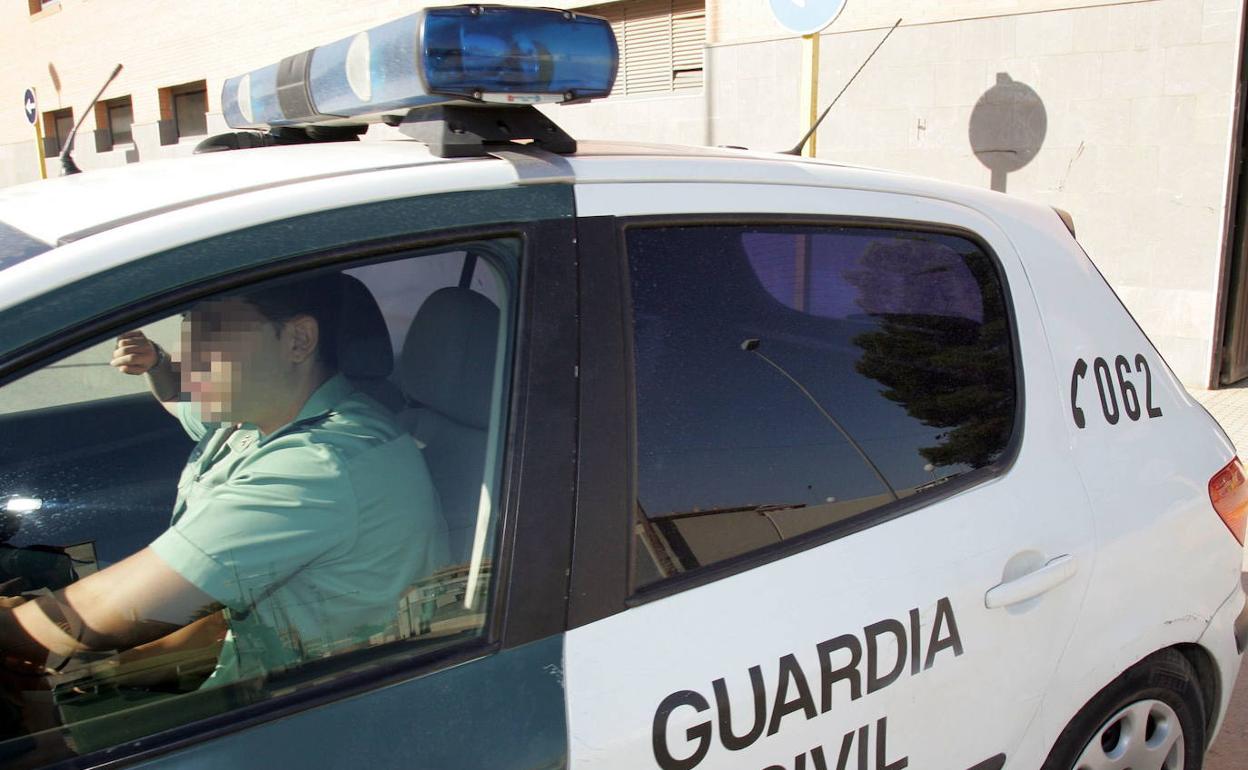 Un agente de la Guardia Civil. 