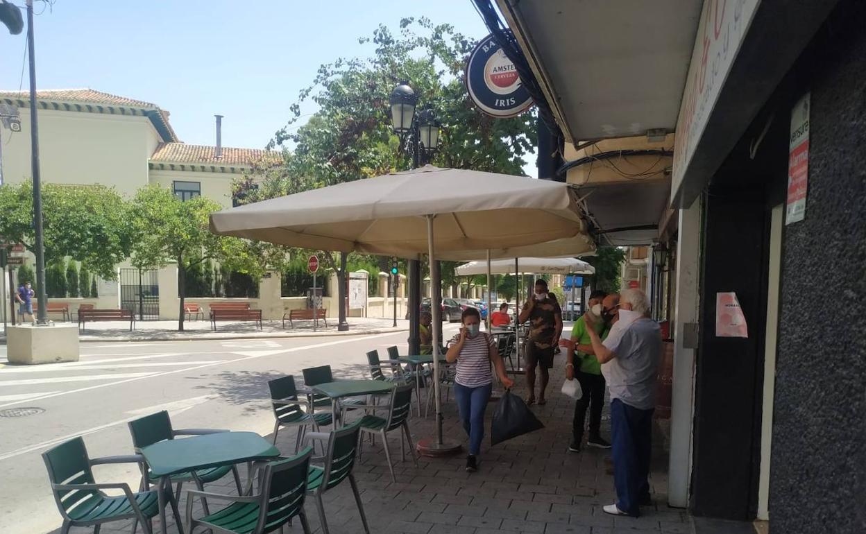 Un local de restauración de la ciudad. 