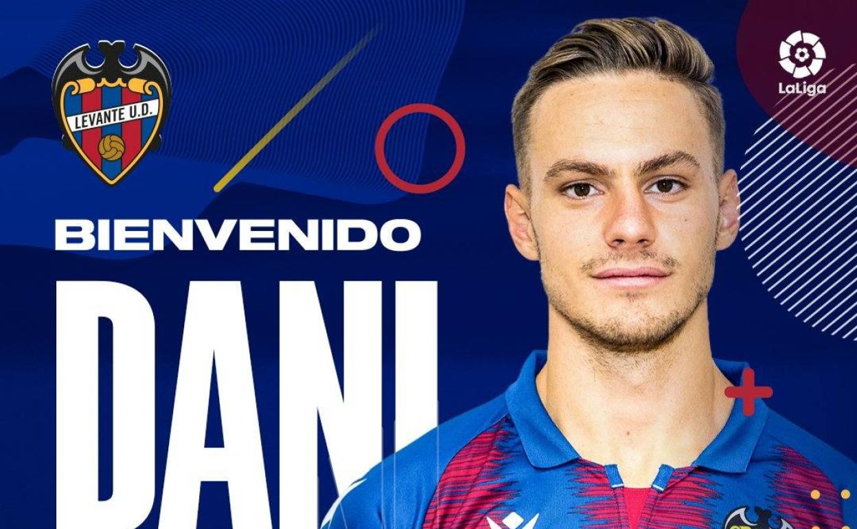 Infografía del Levante del fichaje de Dani Gómez. 