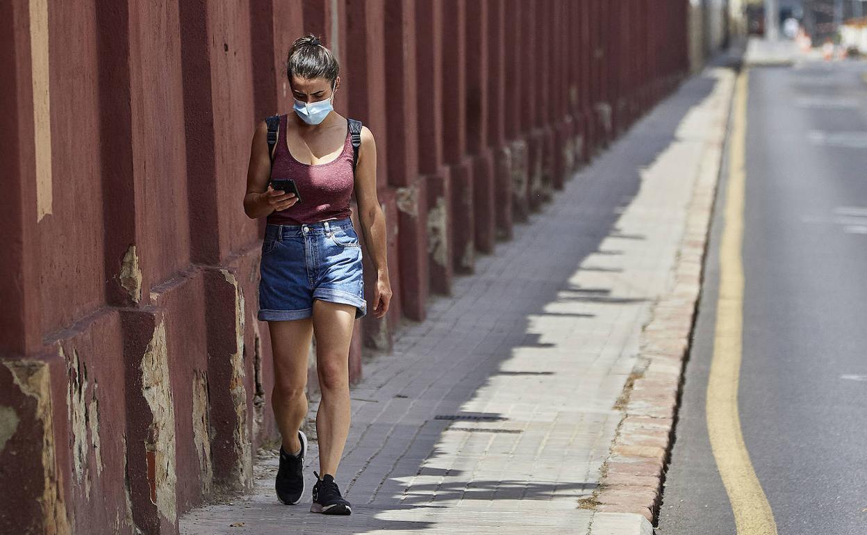 Altas temperaturas en Valencia. 