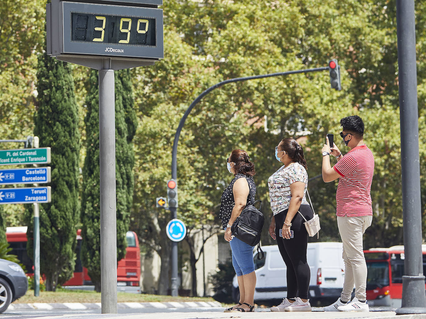 Fotos: Ola de calor en Valencia