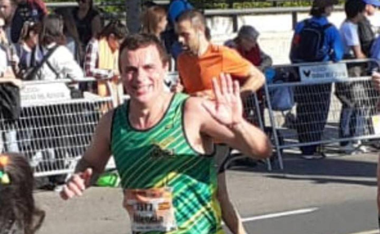 Fede Barba, en una participación en el Maratón Valencia Trinidad Alfonso EDP. 
