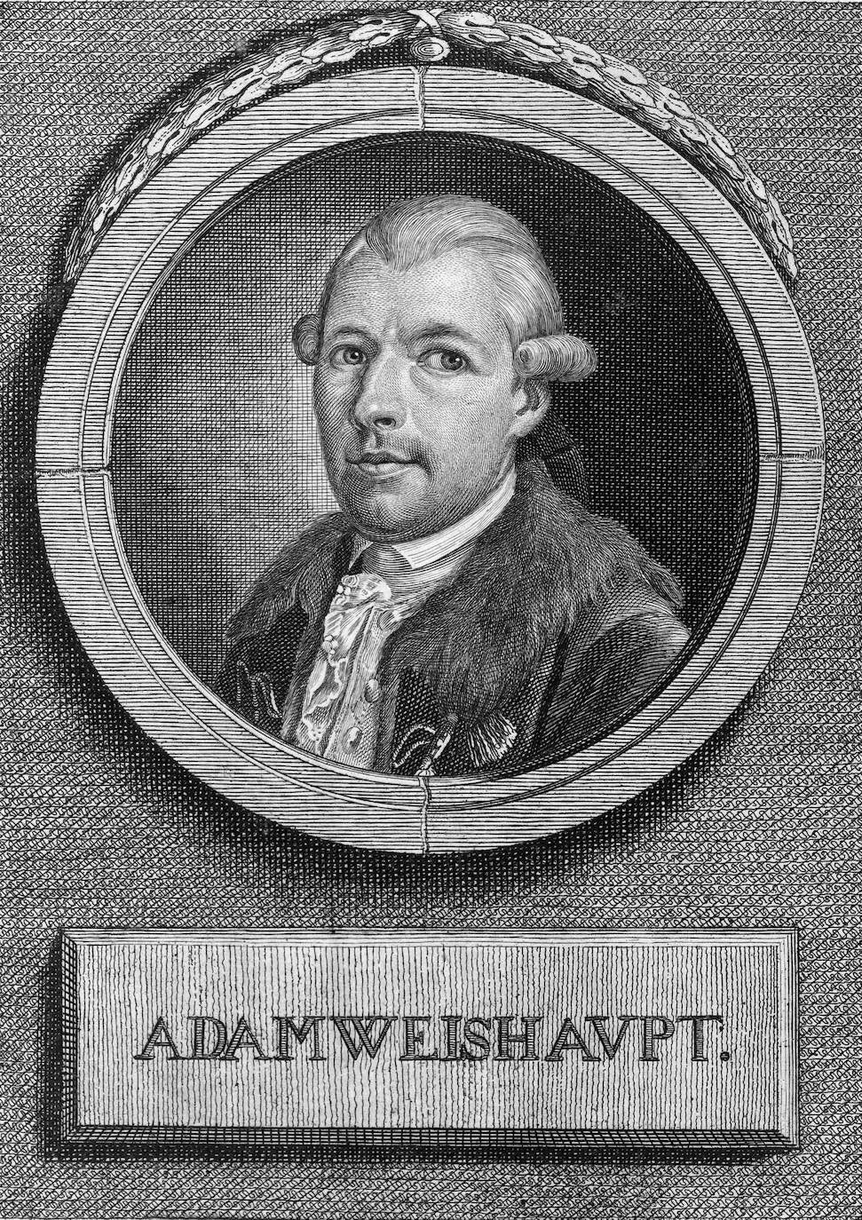 Esta supuesta sociedad de origen masónico se llamaba los Iluminados de Babiera y presuntamente trataban de cambiar el orden político del mundo. Aunque muchos aseguran que ya no existe, hay quien sigue defendiendo su presencia. En imagen Adam Weishaupt, el fundador de la organización.