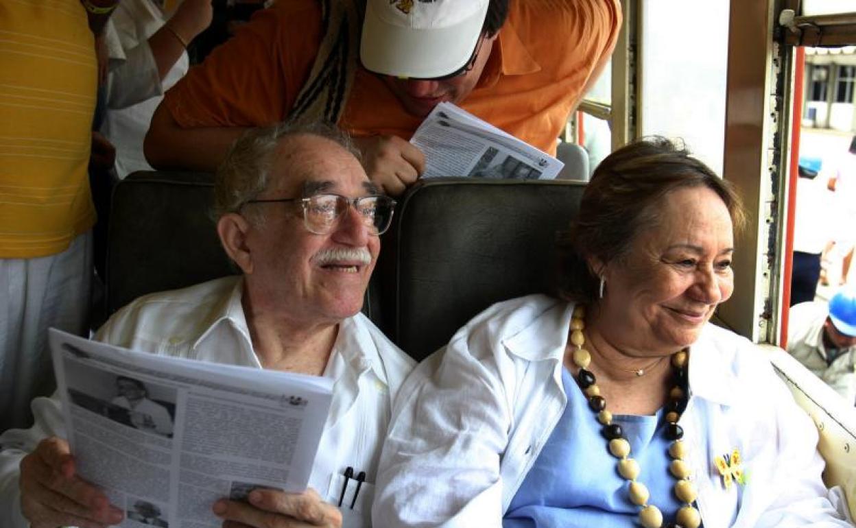 Gabriel García Márquez y Mercedes Barcha en 2007. 