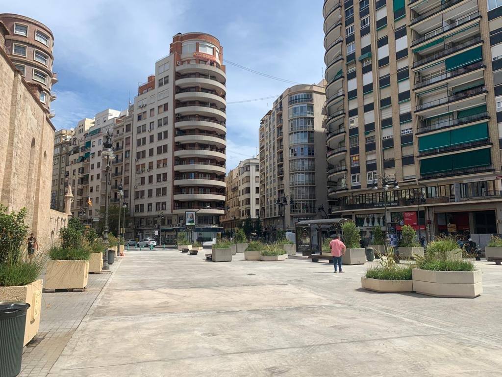 Fotos: Así luce la &#039;nueva&#039; plaza de San Agustín de Valencia