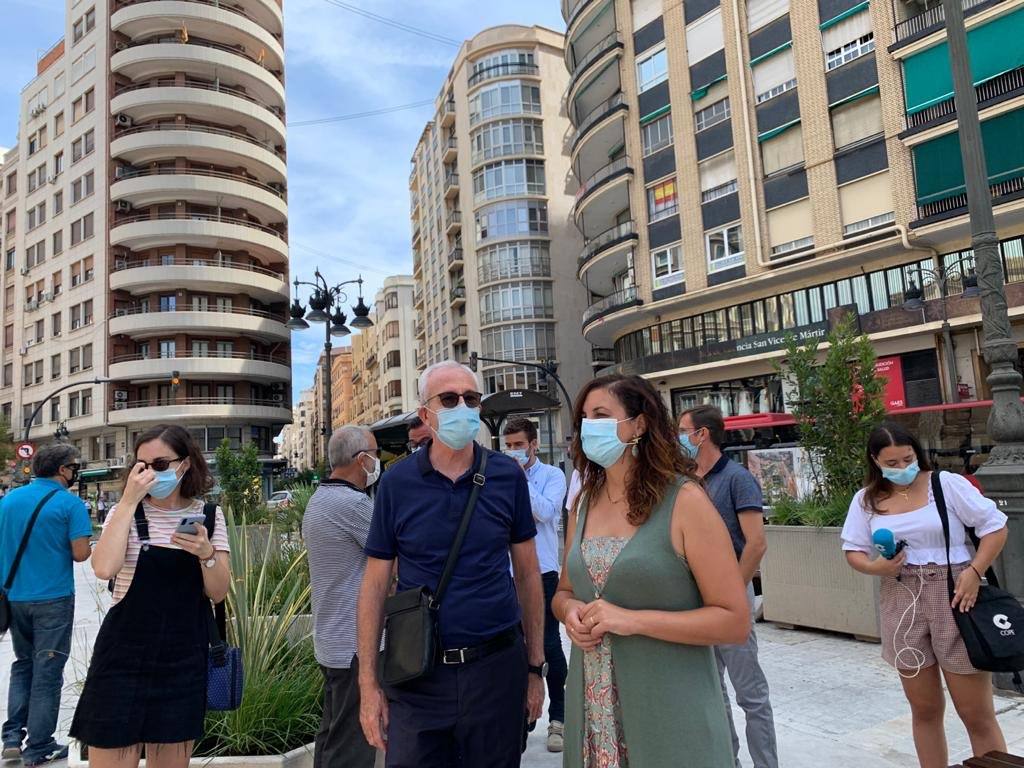 Fotos: Así luce la &#039;nueva&#039; plaza de San Agustín de Valencia