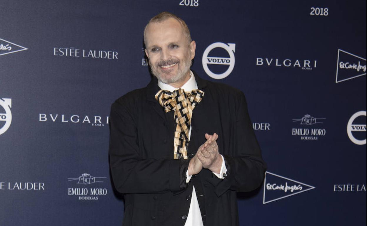 El cantante Miguel Bosé, en una imagen de archivo.