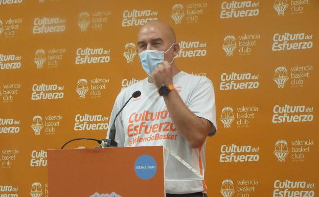 Jaume Ponsarnau, durante su rueda de prensa. 