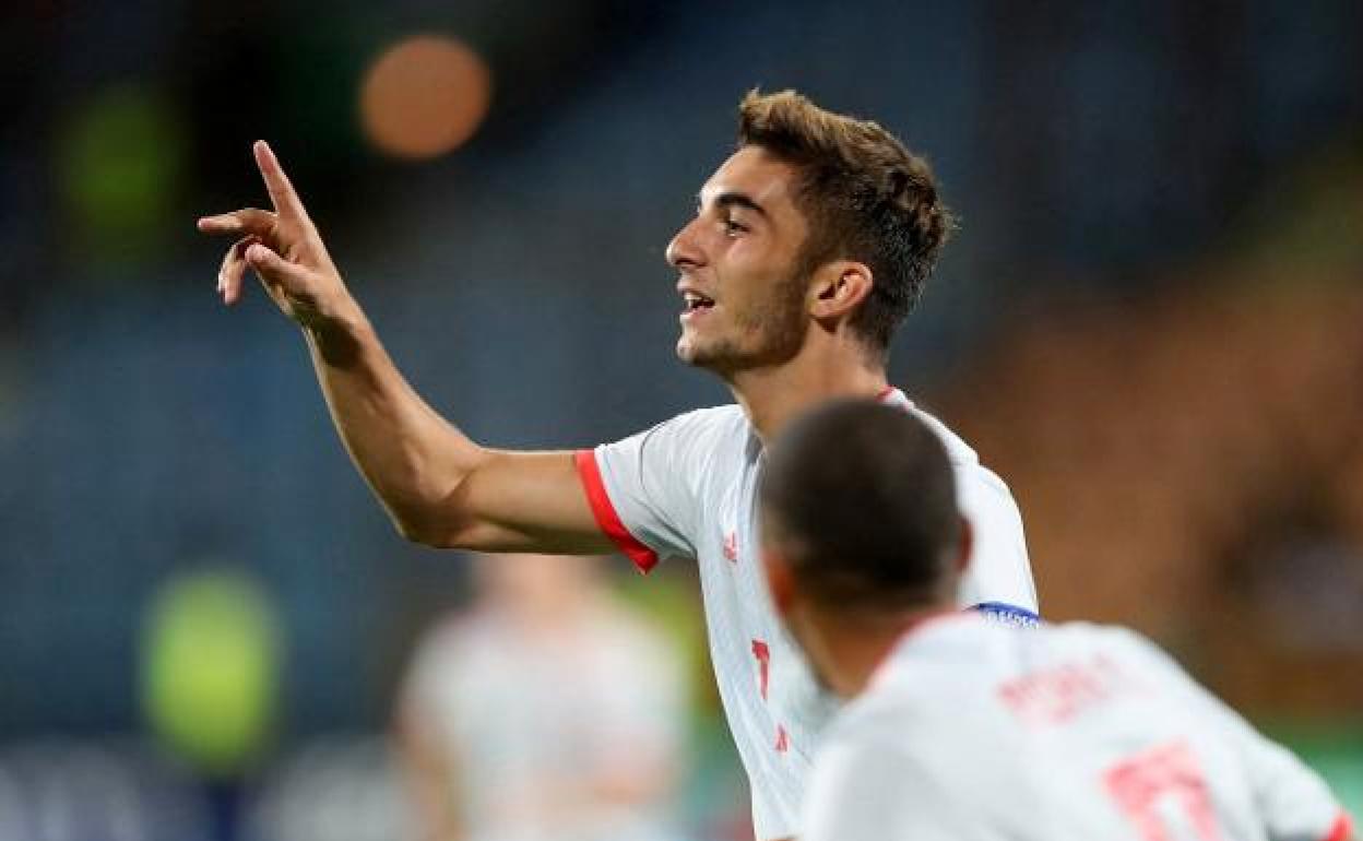 Ferran, durante el Europeo sub-19. 