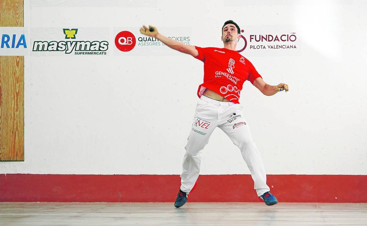 Marc Giner, en una partida. 