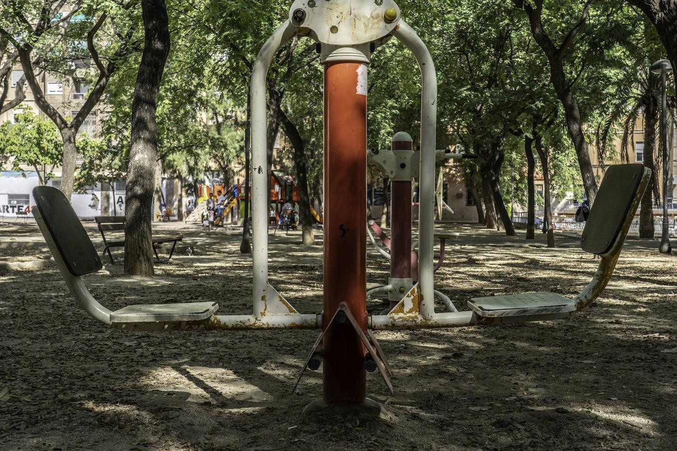 Fotos: Estado de la Plaza Manuel Granero de Valencia