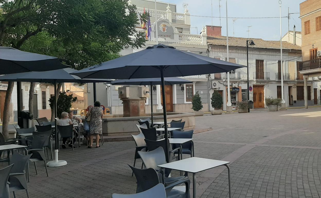 Plaza Mayor de Meliana. 