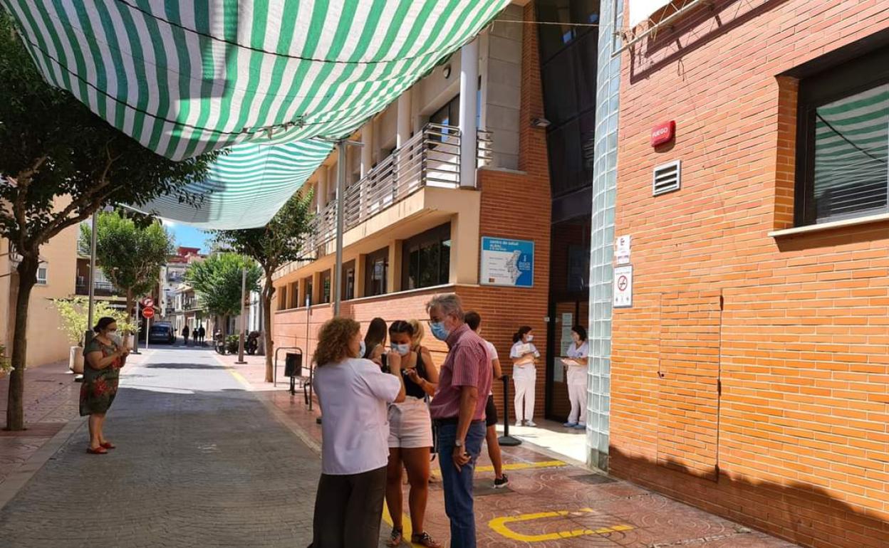 Exterior del centro de salud de Albal. 