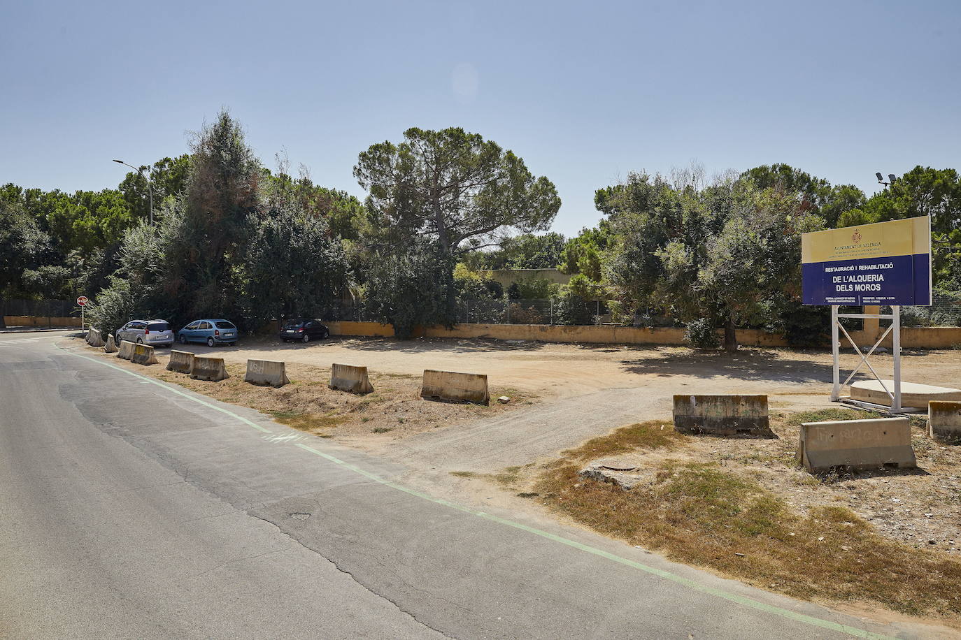 El parque de Benicalap se ampliará sobre un descampado próximo.