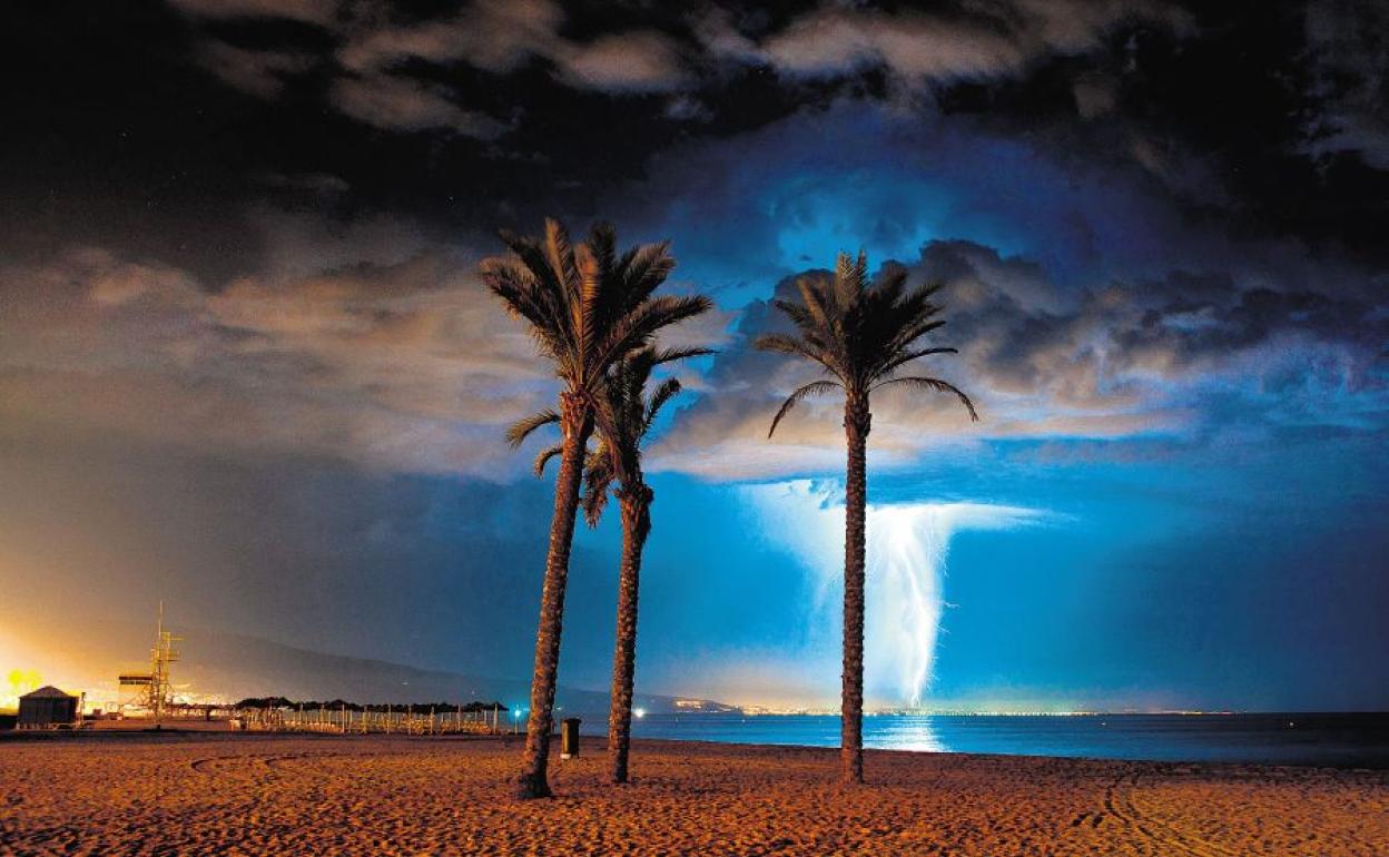 Tormenta en el Mediterráneo.