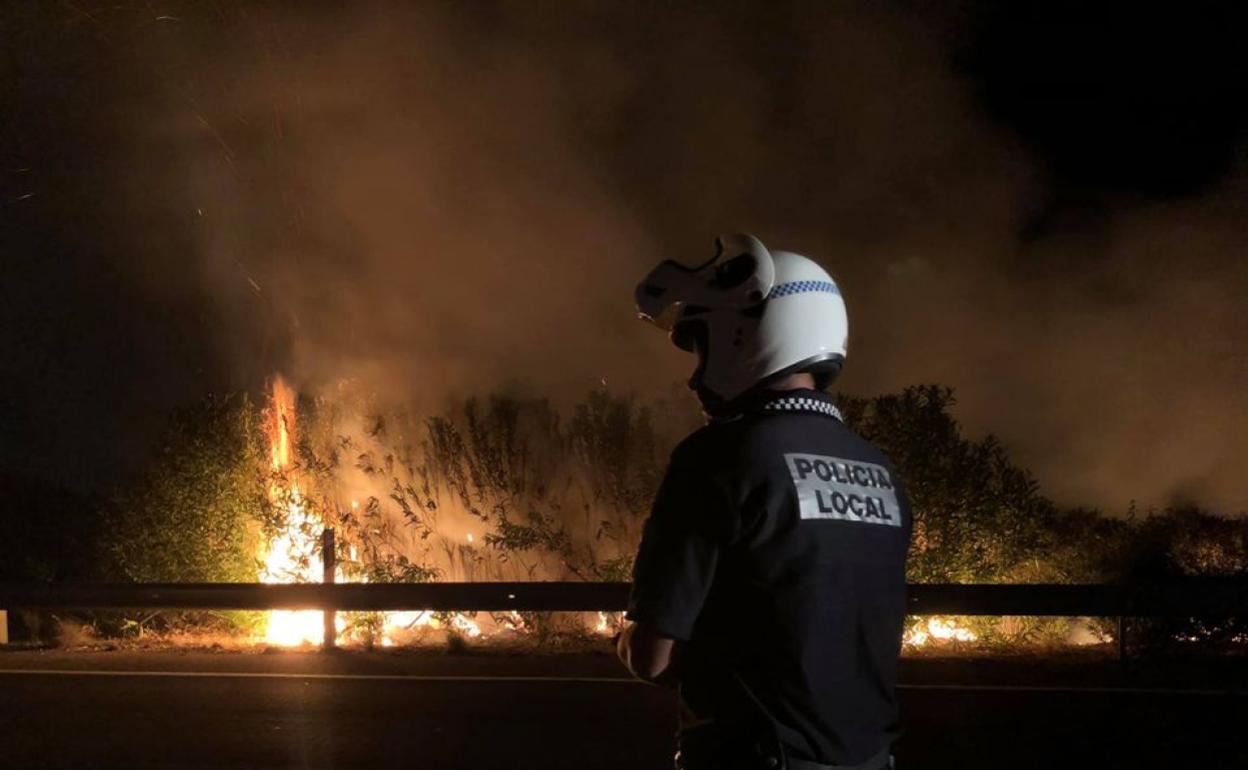 En Corbera también se produjeron varios focos. 